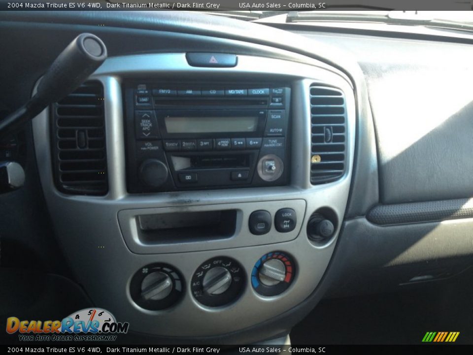 2004 Mazda Tribute ES V6 4WD Dark Titanium Metallic / Dark Flint Grey Photo #23