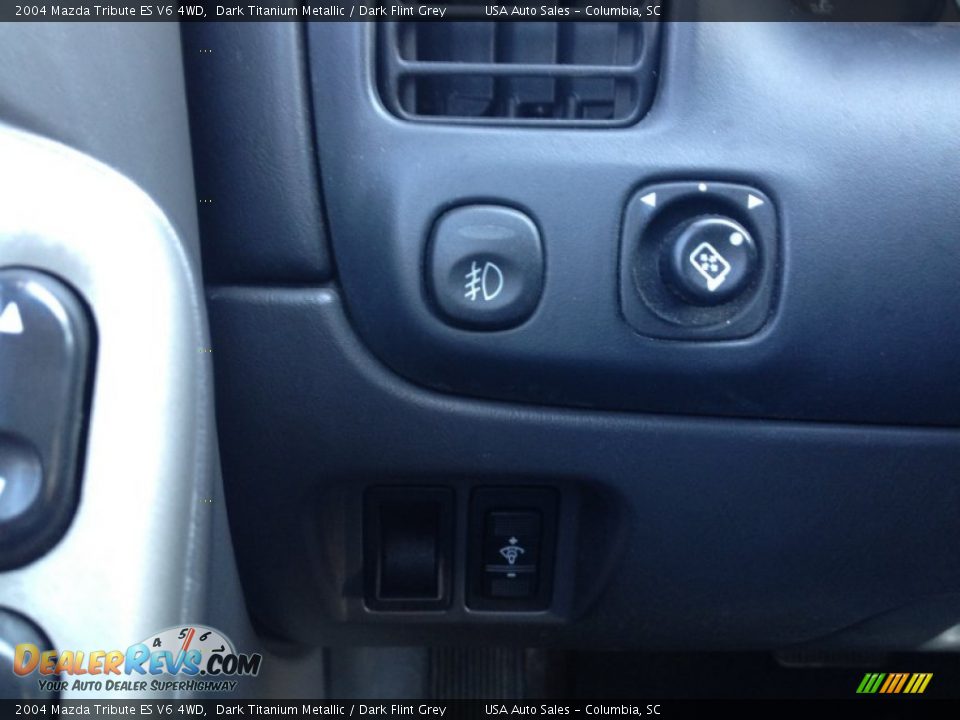 2004 Mazda Tribute ES V6 4WD Dark Titanium Metallic / Dark Flint Grey Photo #28