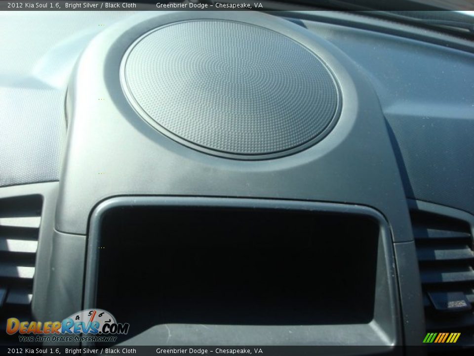 2012 Kia Soul 1.6 Bright Silver / Black Cloth Photo #18