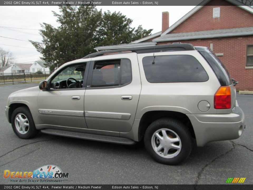 2002 GMC Envoy XL SLT 4x4 Pewter Metallic / Medium Pewter Photo #4