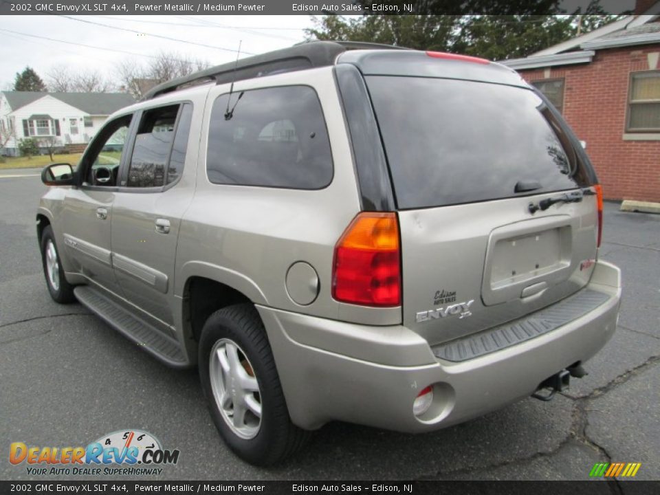 Pewter Metallic 2002 GMC Envoy XL SLT 4x4 Photo #5
