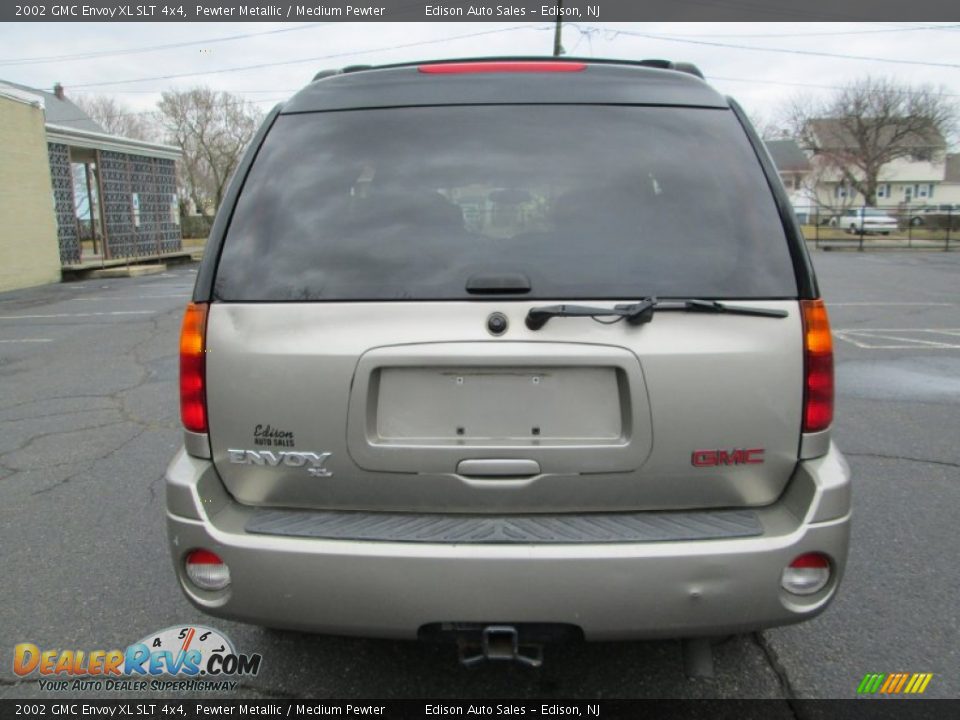 2002 GMC Envoy XL SLT 4x4 Pewter Metallic / Medium Pewter Photo #6