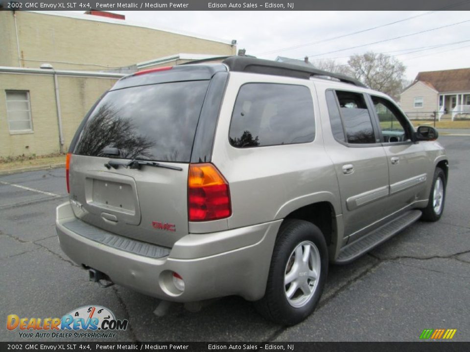 2002 GMC Envoy XL SLT 4x4 Pewter Metallic / Medium Pewter Photo #7
