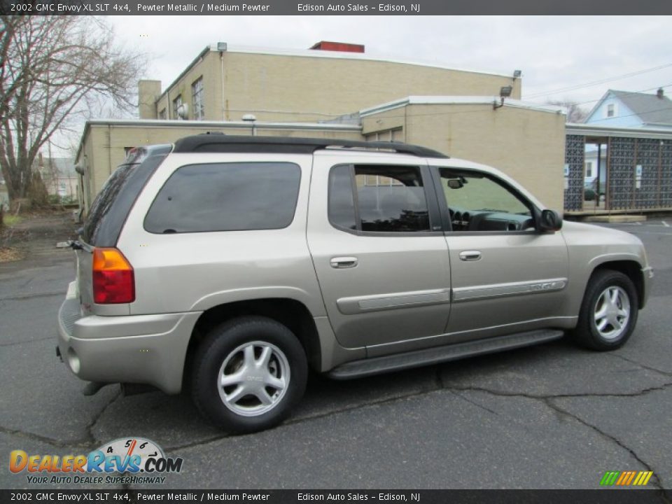 2002 GMC Envoy XL SLT 4x4 Pewter Metallic / Medium Pewter Photo #8