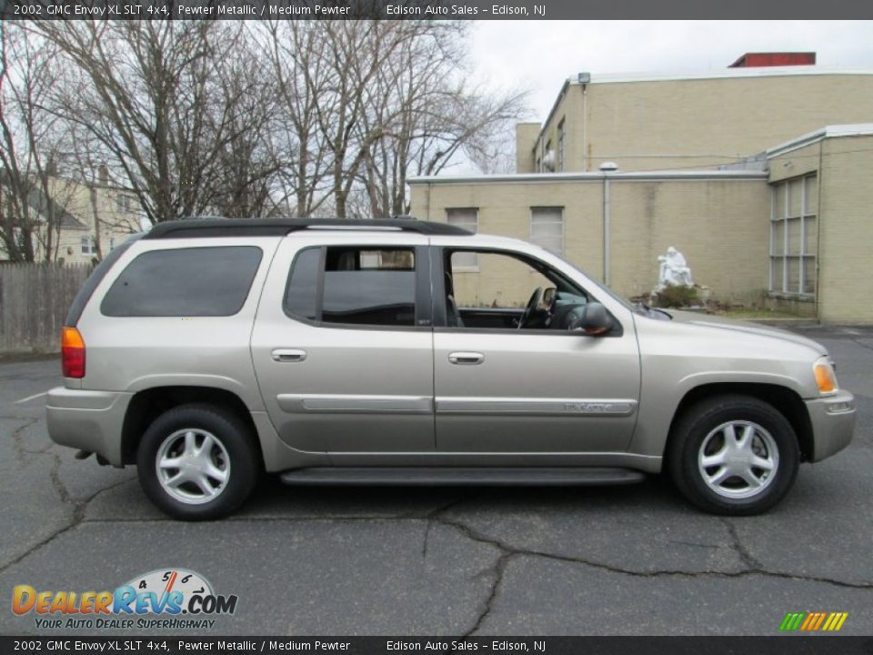 2002 GMC Envoy XL SLT 4x4 Pewter Metallic / Medium Pewter Photo #9