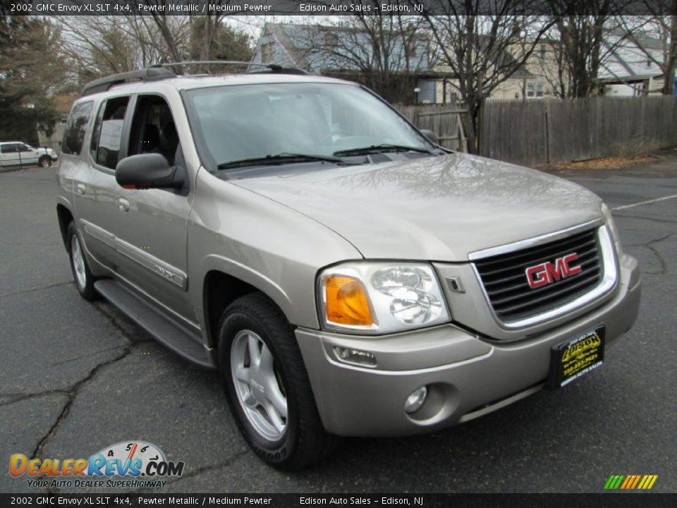 2002 GMC Envoy XL SLT 4x4 Pewter Metallic / Medium Pewter Photo 11