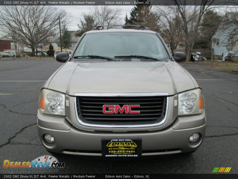 2002 GMC Envoy XL SLT 4x4 Pewter Metallic / Medium Pewter Photo #12