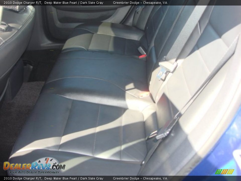 2010 Dodge Charger R/T Deep Water Blue Pearl / Dark Slate Gray Photo #10