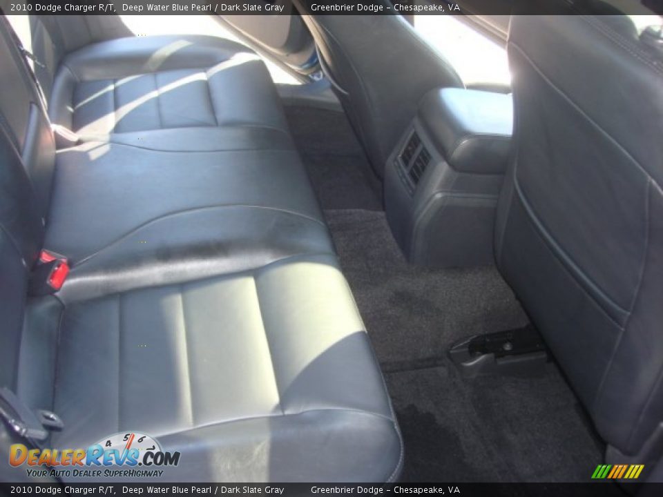 2010 Dodge Charger R/T Deep Water Blue Pearl / Dark Slate Gray Photo #11