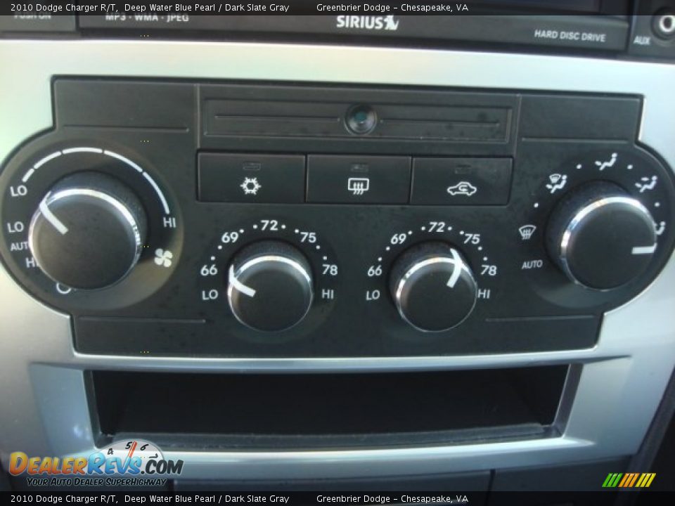 2010 Dodge Charger R/T Deep Water Blue Pearl / Dark Slate Gray Photo #18