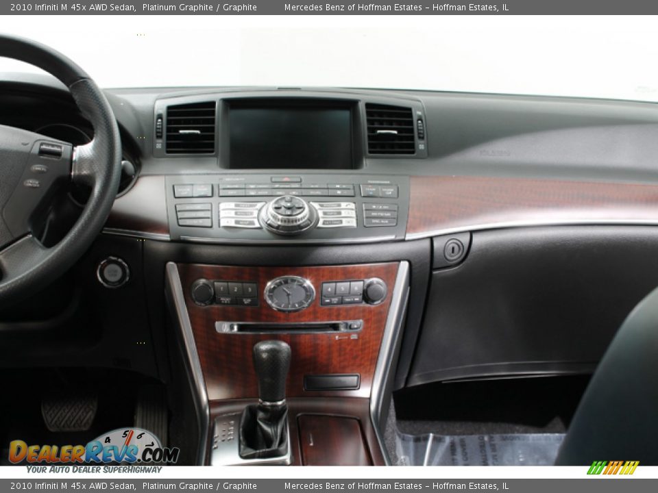 Dashboard of 2010 Infiniti M 45x AWD Sedan Photo #9