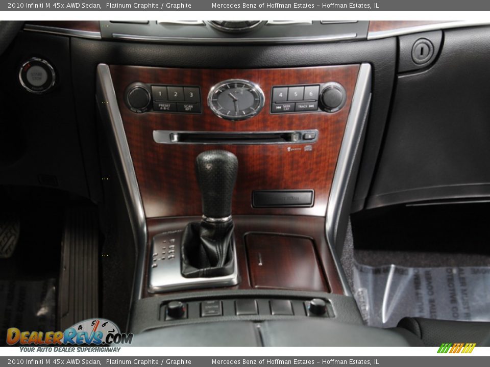 Controls of 2010 Infiniti M 45x AWD Sedan Photo #11