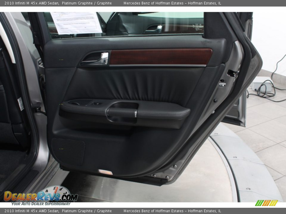 Door Panel of 2010 Infiniti M 45x AWD Sedan Photo #14