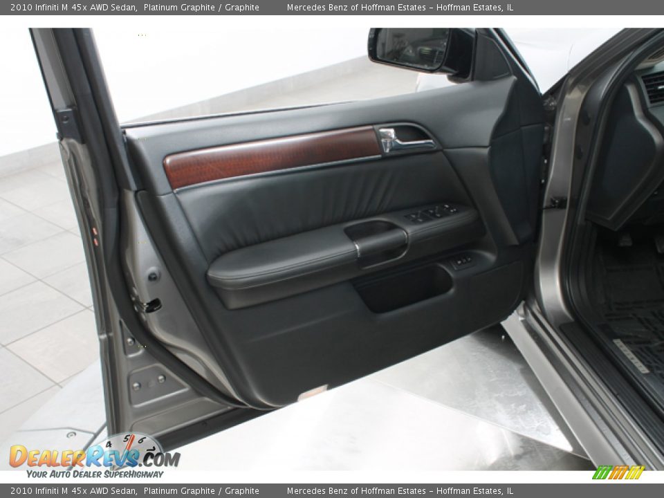 Door Panel of 2010 Infiniti M 45x AWD Sedan Photo #16