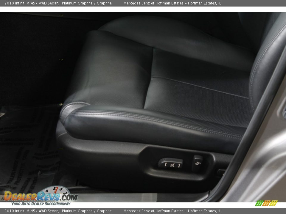 2010 Infiniti M 45x AWD Sedan Platinum Graphite / Graphite Photo #20