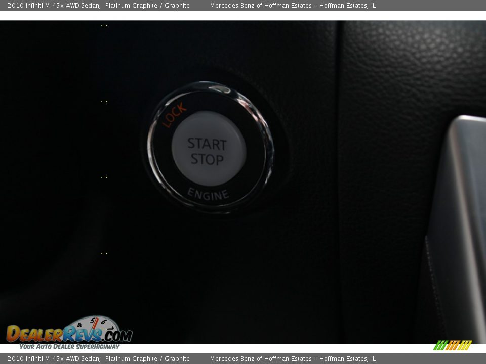 2010 Infiniti M 45x AWD Sedan Platinum Graphite / Graphite Photo #21