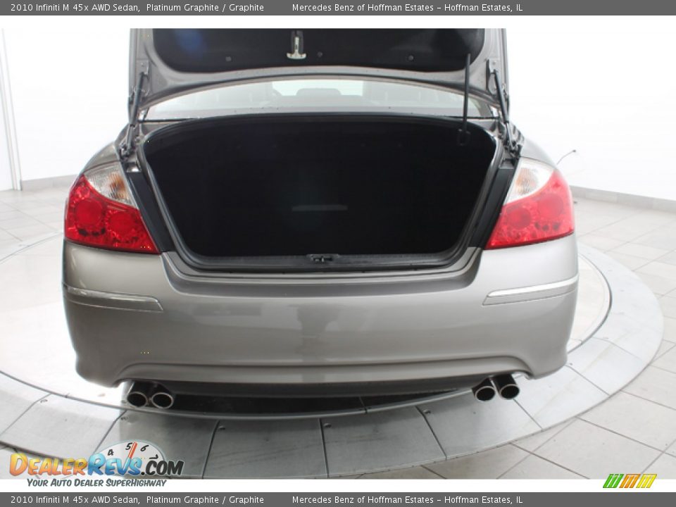 2010 Infiniti M 45x AWD Sedan Platinum Graphite / Graphite Photo #23