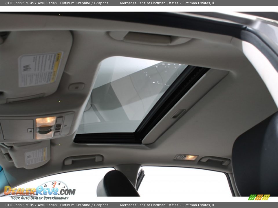 2010 Infiniti M 45x AWD Sedan Platinum Graphite / Graphite Photo #24