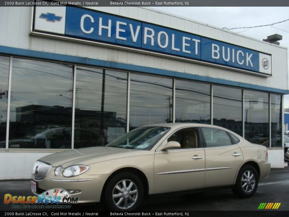 2009 Buick LaCrosse CX Gold Mist Metallic / Neutral Photo #1