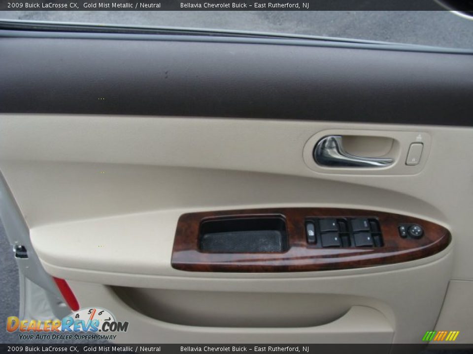 2009 Buick LaCrosse CX Gold Mist Metallic / Neutral Photo #6