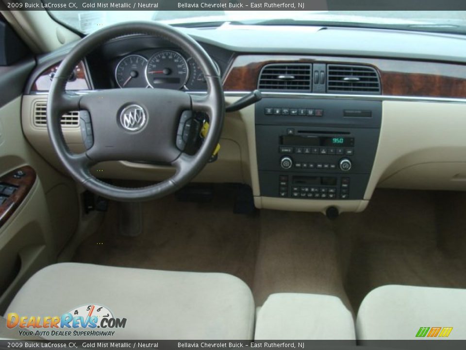 2009 Buick LaCrosse CX Gold Mist Metallic / Neutral Photo #9
