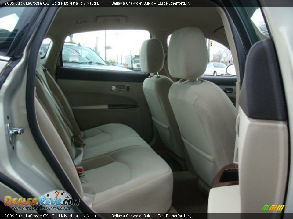 2009 Buick LaCrosse CX Gold Mist Metallic / Neutral Photo #12