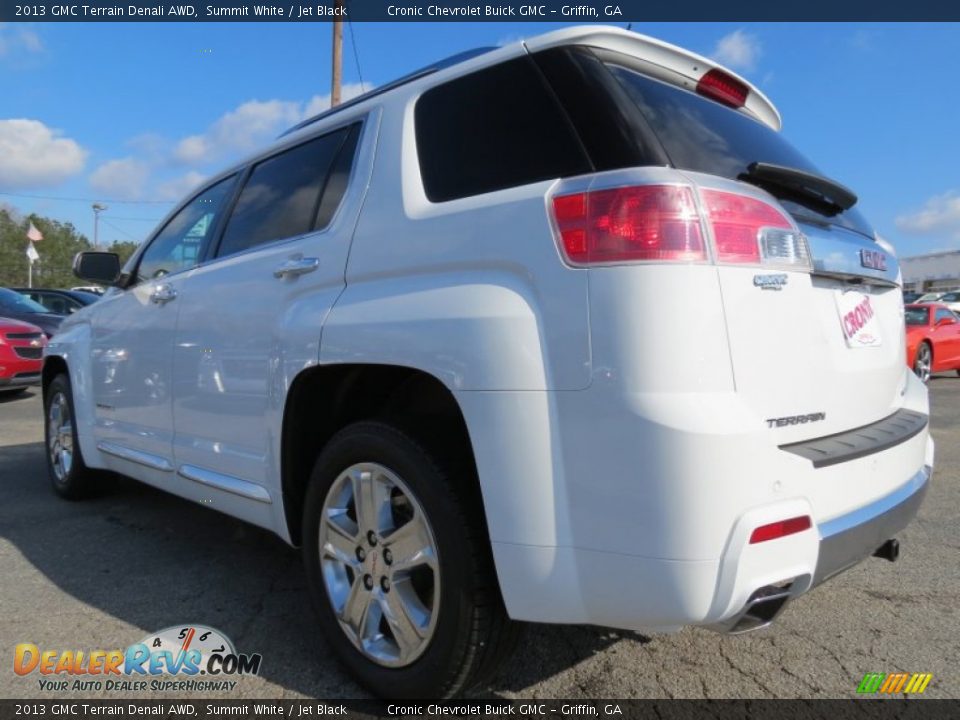 2013 GMC Terrain Denali AWD Summit White / Jet Black Photo #5