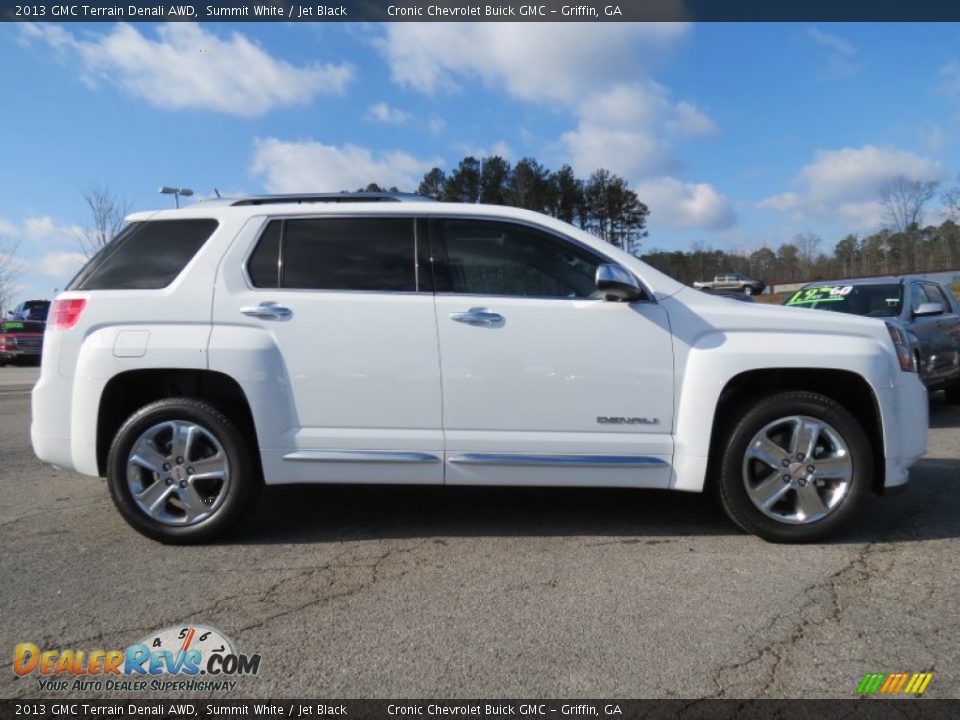 Summit White 2013 GMC Terrain Denali AWD Photo #7