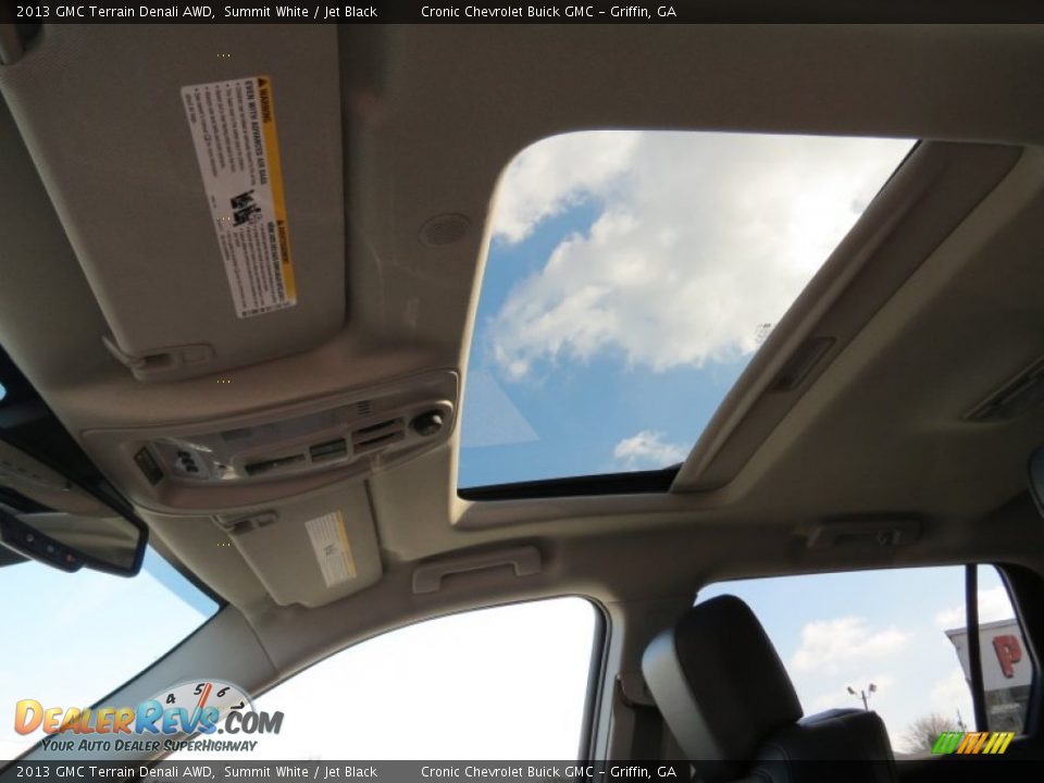 2013 GMC Terrain Denali AWD Summit White / Jet Black Photo #10