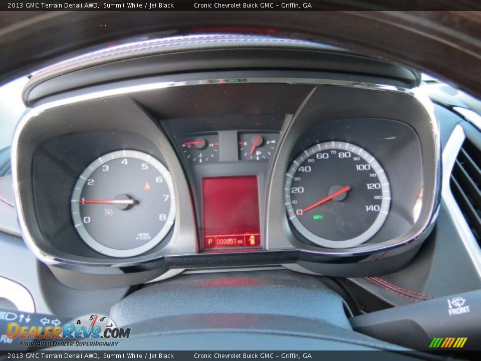 2013 GMC Terrain Denali AWD Gauges Photo #14