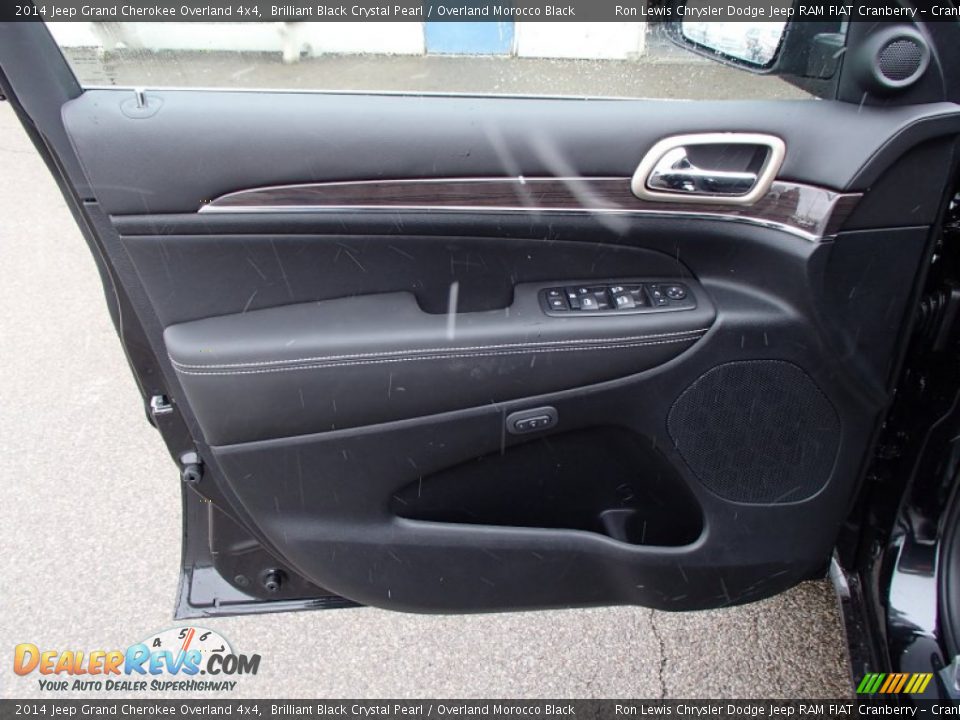 Door Panel of 2014 Jeep Grand Cherokee Overland 4x4 Photo #12