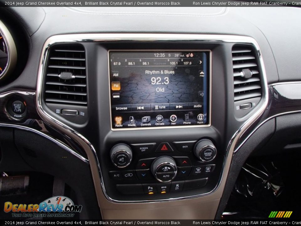Controls of 2014 Jeep Grand Cherokee Overland 4x4 Photo #16