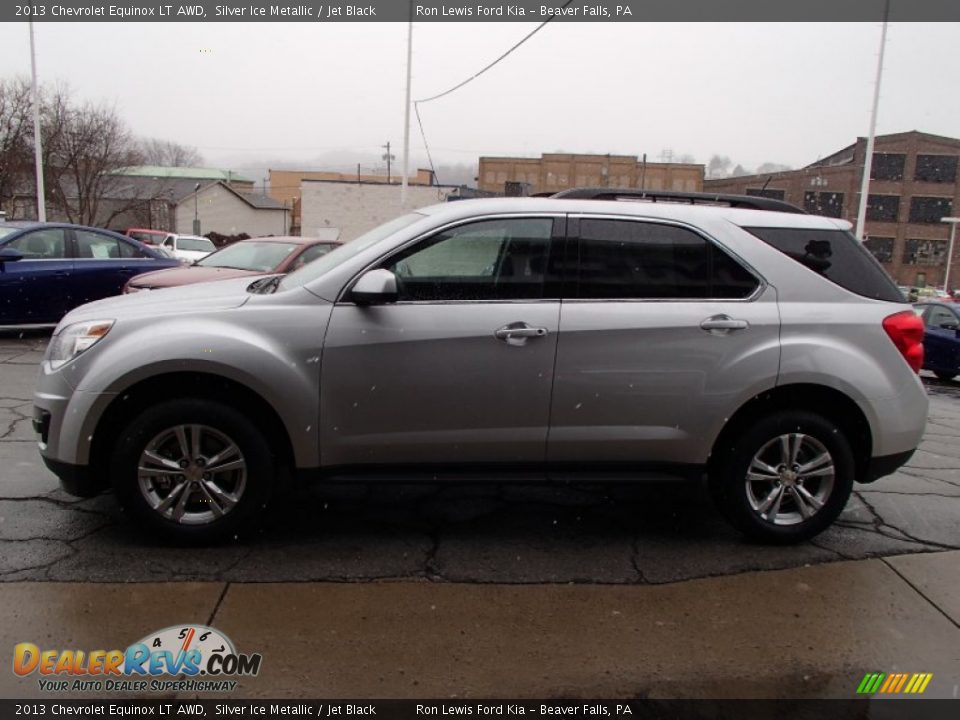 2013 Chevrolet Equinox LT AWD Silver Ice Metallic / Jet Black Photo #5