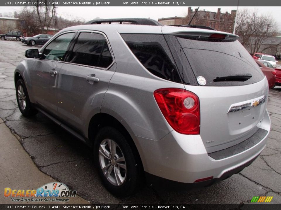 2013 Chevrolet Equinox LT AWD Silver Ice Metallic / Jet Black Photo #6