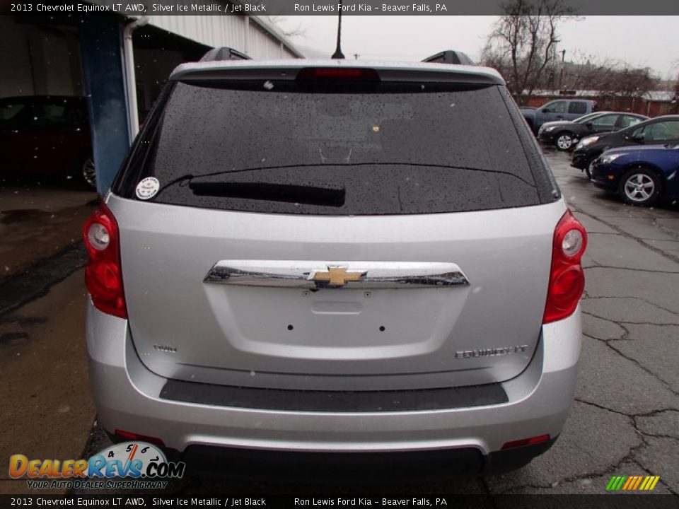 2013 Chevrolet Equinox LT AWD Silver Ice Metallic / Jet Black Photo #7