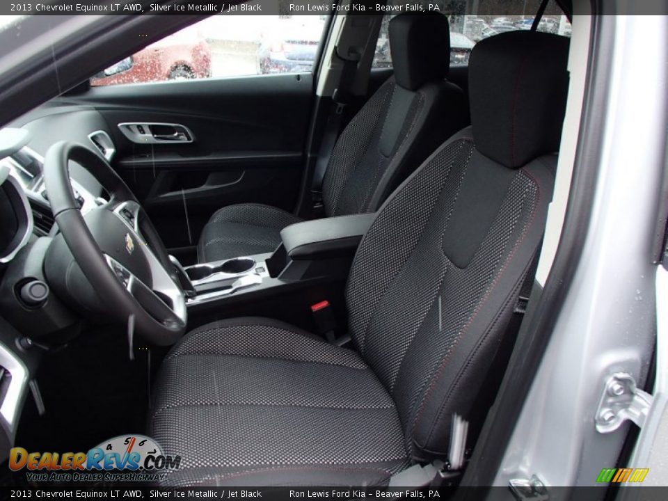 2013 Chevrolet Equinox LT AWD Silver Ice Metallic / Jet Black Photo #11