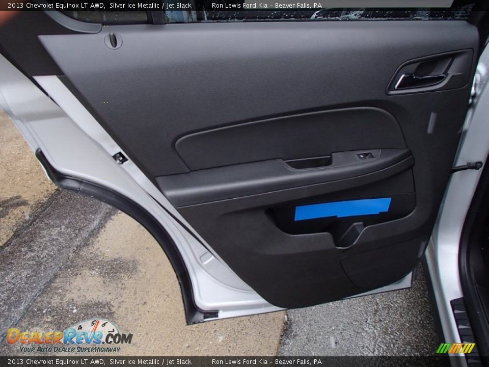 2013 Chevrolet Equinox LT AWD Silver Ice Metallic / Jet Black Photo #14