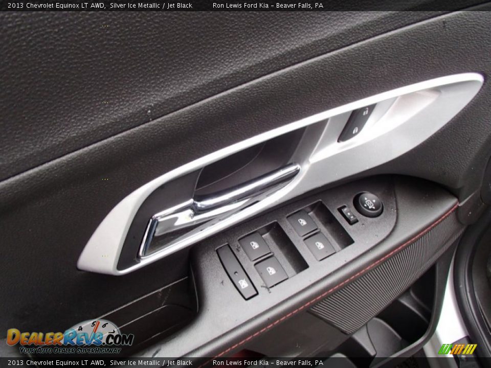 2013 Chevrolet Equinox LT AWD Silver Ice Metallic / Jet Black Photo #15