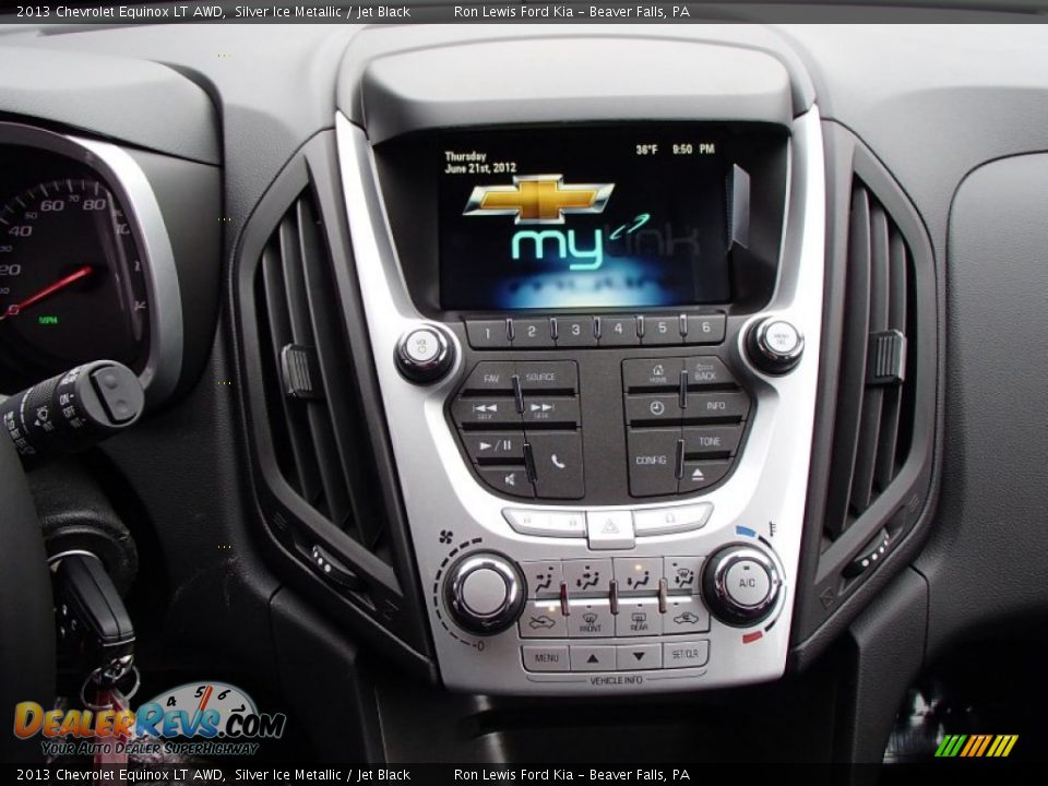 2013 Chevrolet Equinox LT AWD Silver Ice Metallic / Jet Black Photo #16
