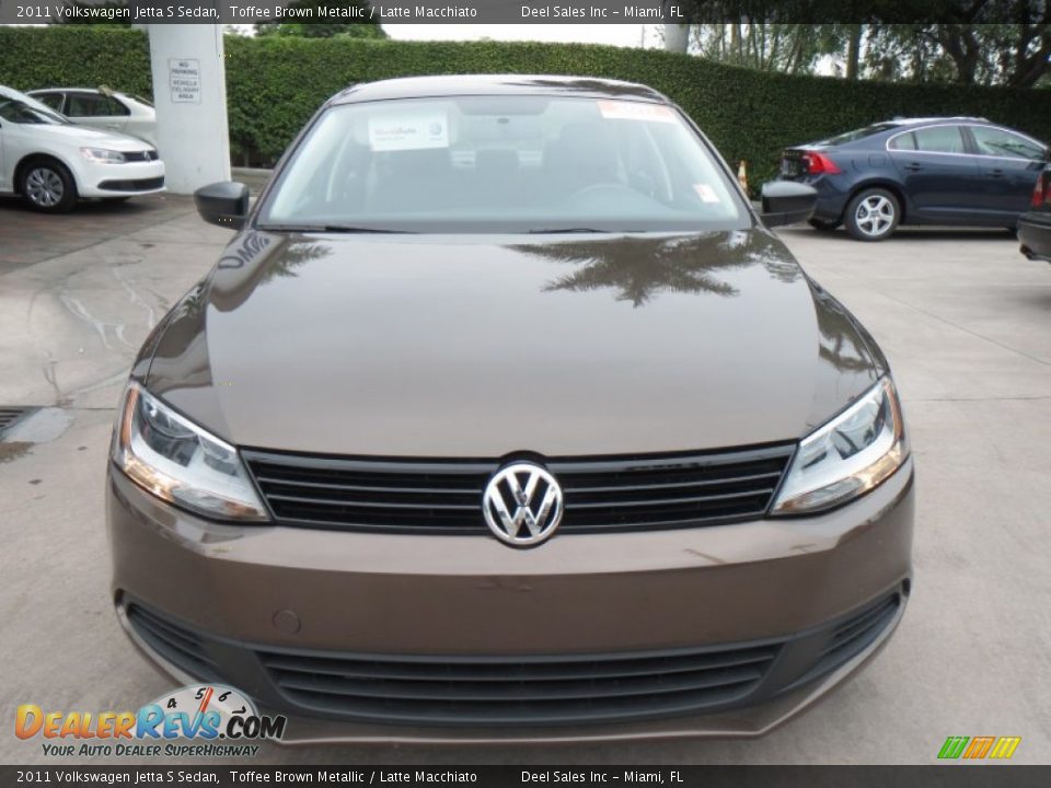 2011 Volkswagen Jetta S Sedan Toffee Brown Metallic / Latte Macchiato Photo #8