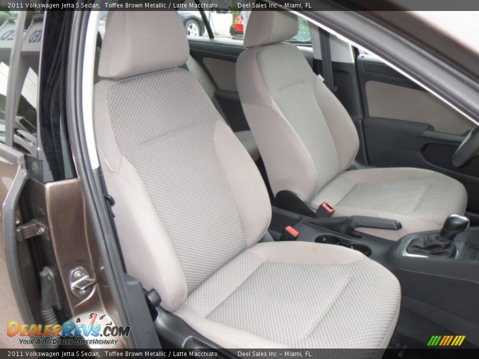 2011 Volkswagen Jetta S Sedan Toffee Brown Metallic / Latte Macchiato Photo #10