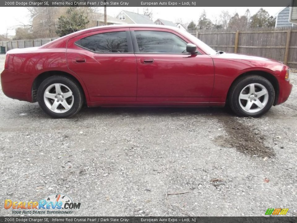 Inferno Red Crystal Pearl 2008 Dodge Charger SE Photo #6