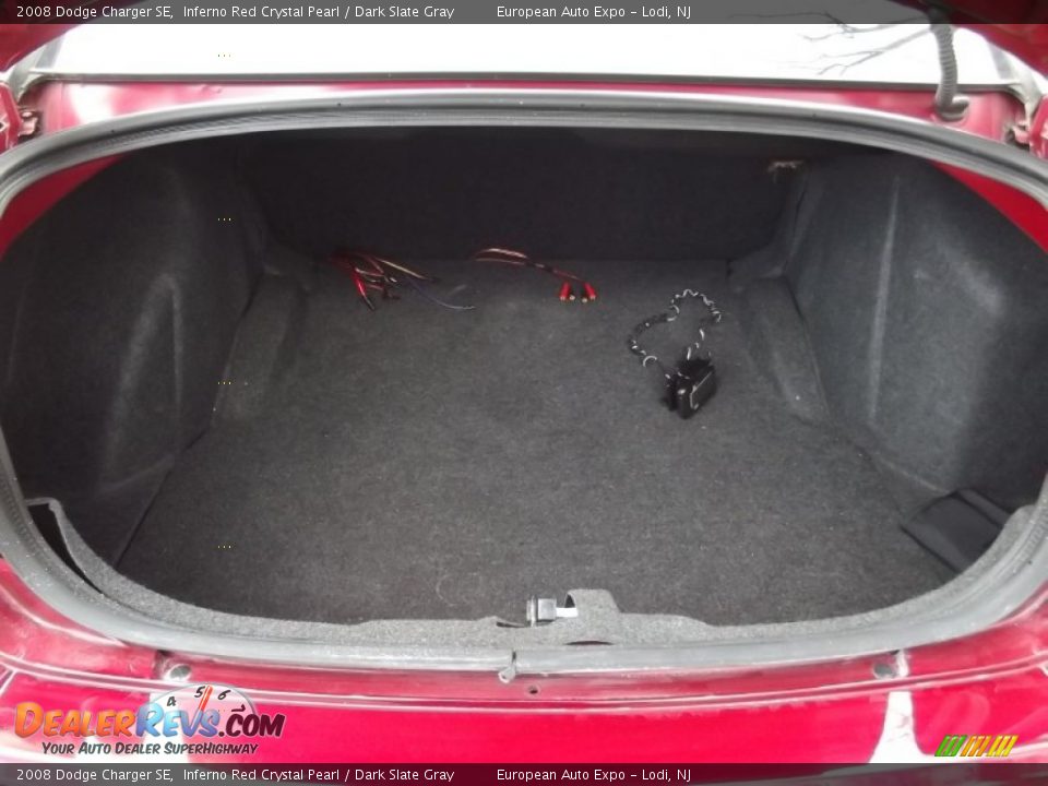 2008 Dodge Charger SE Inferno Red Crystal Pearl / Dark Slate Gray Photo #10