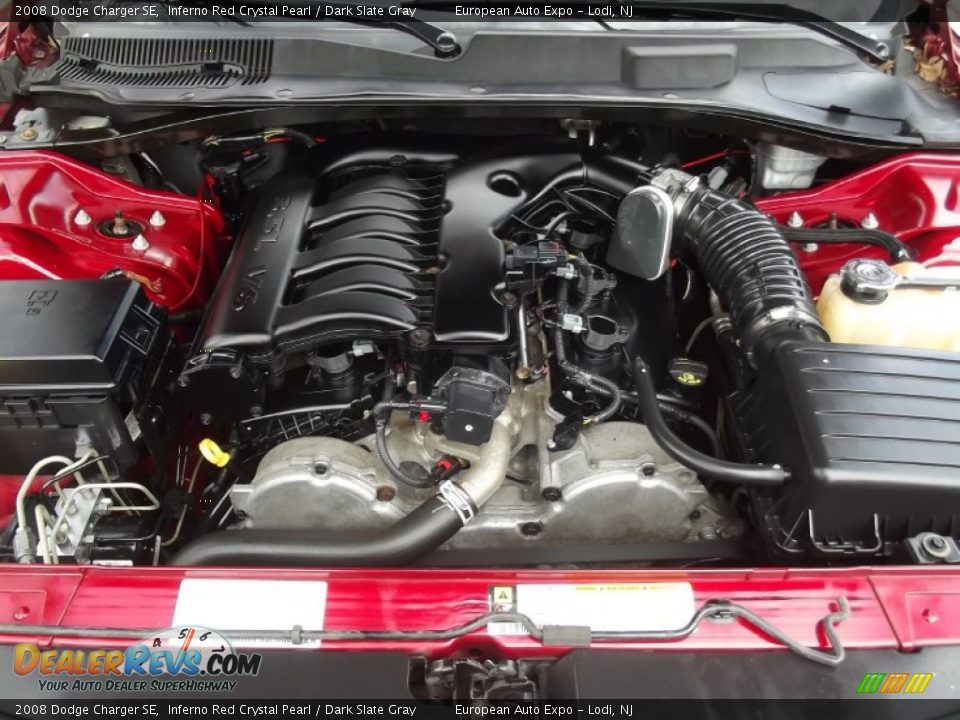 2008 Dodge Charger SE 3.5 Liter SOHC 24-Valve V6 Engine Photo #11