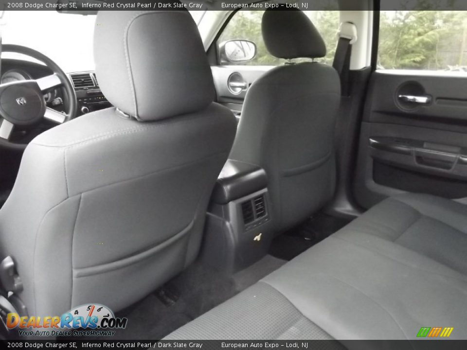 2008 Dodge Charger SE Inferno Red Crystal Pearl / Dark Slate Gray Photo #14