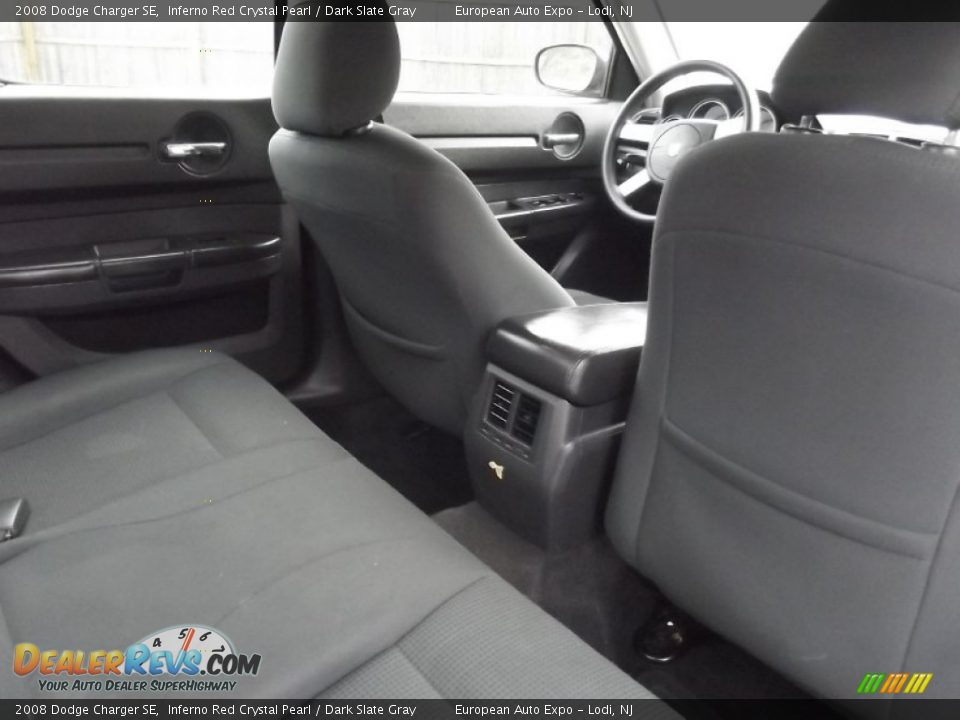 2008 Dodge Charger SE Inferno Red Crystal Pearl / Dark Slate Gray Photo #16