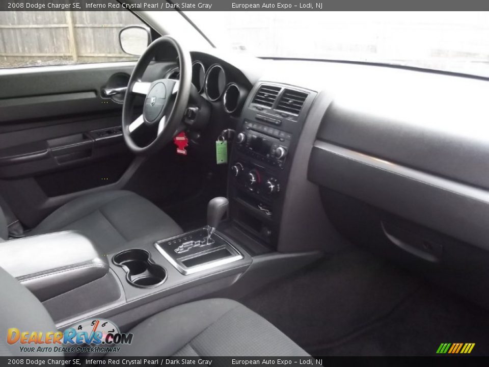 2008 Dodge Charger SE Inferno Red Crystal Pearl / Dark Slate Gray Photo #18