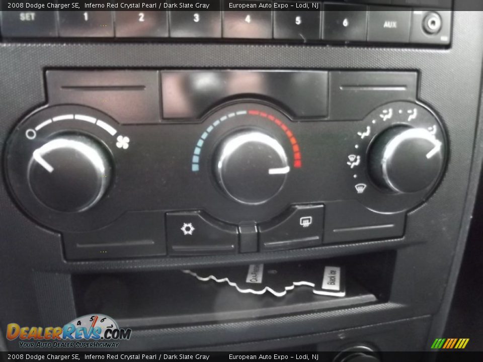 2008 Dodge Charger SE Inferno Red Crystal Pearl / Dark Slate Gray Photo #25
