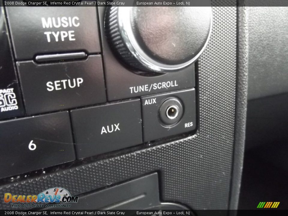 2008 Dodge Charger SE Inferno Red Crystal Pearl / Dark Slate Gray Photo #27