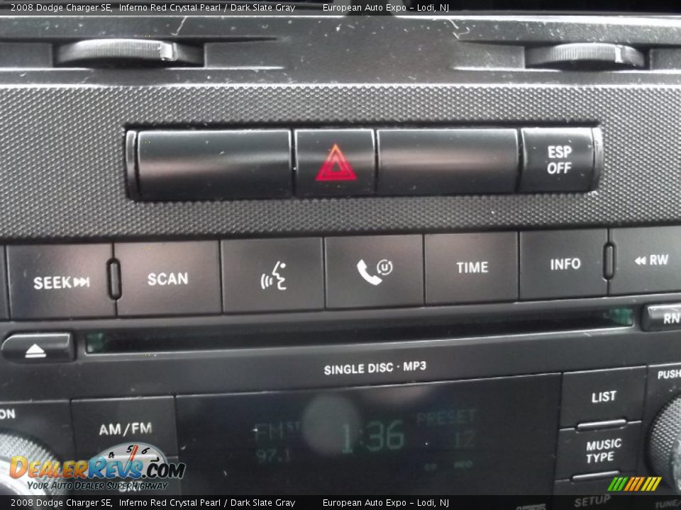 2008 Dodge Charger SE Inferno Red Crystal Pearl / Dark Slate Gray Photo #28